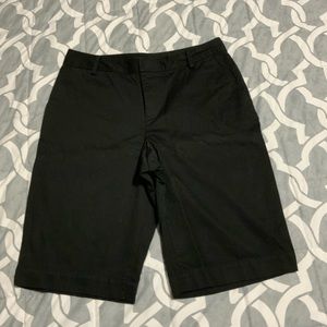 CHAPS  Black Bermuda Shorts